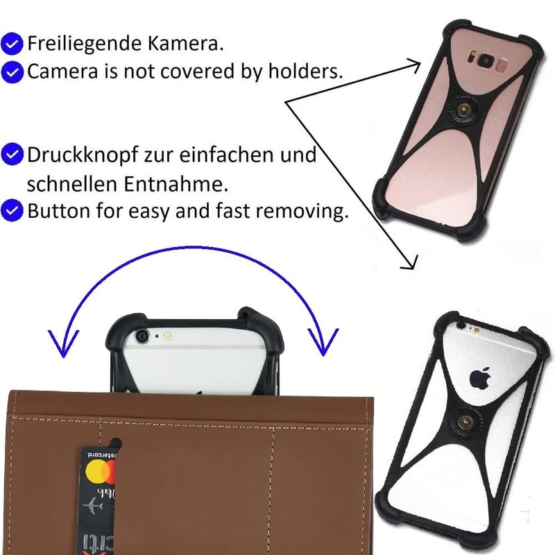 K-S-Trade High-Quality and Innovative Protective Flip Case Faux Leather for