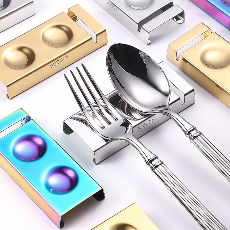 Cutlery Rests Stand for Chopsticks Spoon Fork Knife Rest Rack