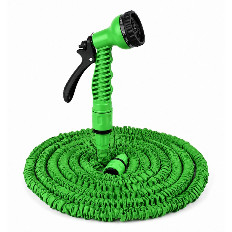 Expandable Garden Hose for Watering & Outdoor Cleaning - Lightweight