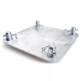 Global Truss SQ-4137 12"X12" Aluminum Base Plate For Square Trussing