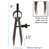 The Beadsmith Stainless Steel Divider Caliper – 3-Inch with Scriber