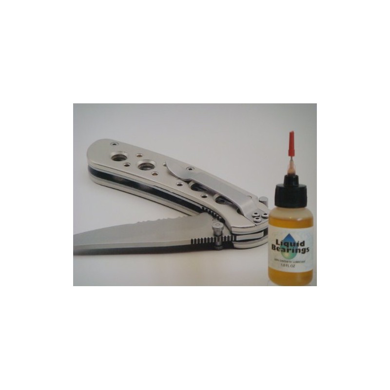 Liquid Bearings, Superior 100% Synthetic Oil for Multi-Tools and Knives,