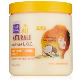 SoftSheen-Carson Dark and Lovely Au Naturale Moisture L.O.C. Deep Conditioning Delight, 14.4 oz