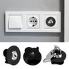 Pack of 2 Socket Lock, Lockable Socket, Child Safety Socket,