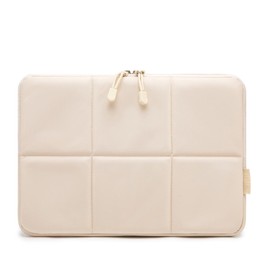 Kinmac Water Resistant 360° Protective Laptop Sleeve Case Cover (Khaki, 15.6 inch-16 inch)