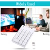 Yoidesu Number Pad, USB Numeric Keypad,18 Key Mini Portable Data