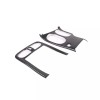 Unbranded ABS Carbon Fiber Interior Center Console Trim Cover For