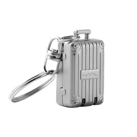 Folding Keychain Nail Clippers - Portable All Metal Mini Nail Trimmers with Fun Backpack Design for Easy Travel