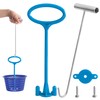RunNico Skimmer Basket Handle,Universal Pool Skimmer Baskets Hook Tool with