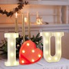 LED Marquee Letter, Light Up Letters, Decorative Led Numbers Lights,