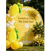 Yellow Lemon Balloons,Lemonade Balloons for Freshly Graduated Lemon Decor,She Found