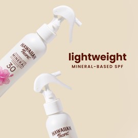 Hawaiian Tropic Skin Nourishing Milk Mineral Sunscreen Spray Lotion SPF 30, 3.4oz | Travel Size Sunscreen Zinc Oxide, Sun Milk, Mineral Sunblock Spray SPF 30, Oxybenzone-Free, 3.4oz
