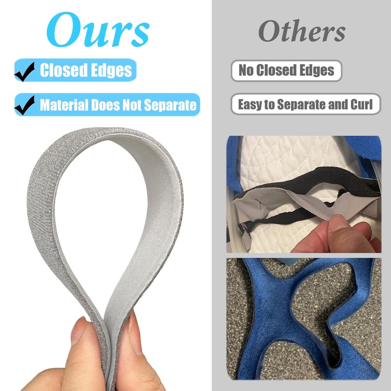 2 Packs Headgear Compatibility with Nuance Pro Closed Edges Replacement