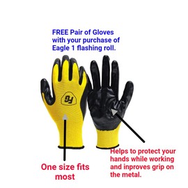 EAGLE 1 - Roll Valley Flashing -Galvanized and Aluminum Metal Rolls- Craft Metal- Many Sizes (Brown/White Aluminum, 10" x 10 FT)