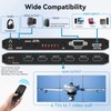 6-Way HDMI Video Wall Controller 2X3 4K@30Hz Input/Output, 14 Display