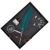 Quill Pen Set Feather Writing Dip Pen Stamp Students Teacher