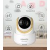 nannio Baby Monitor with Camera and Audio, Wi-Fi Baby Monitor