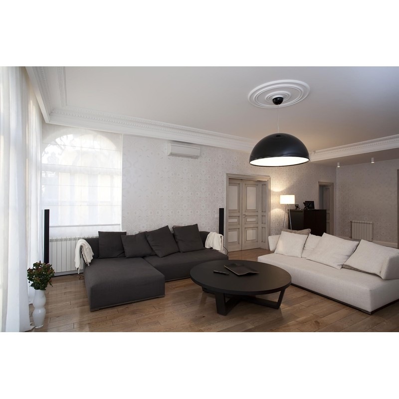 30 inch x 2-3/8 inch Running Rosette and Dots Polyurethane