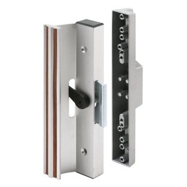 Prime-Line C 1248 Diecast Sliding Door Handle Set, Aluminum (Single Pack)