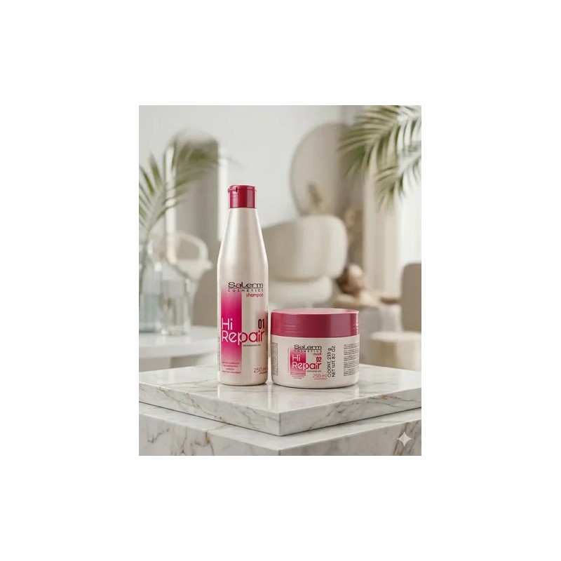 Kit Salerm High Repair Shampoo Y Mascarilla 500 Ml