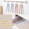 TAYCZGQL 6 Pcs Small Silicone Tongs with Non Slip Heat