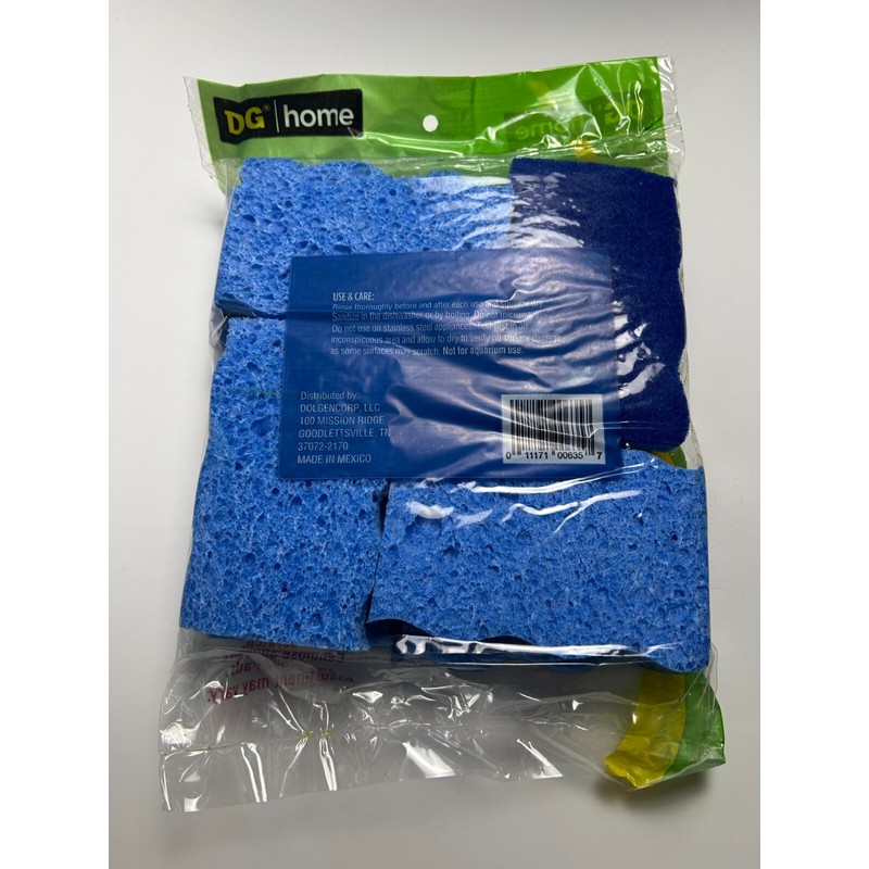 DG Home Variety 8pk Heavy Duty Sponges & Scour Pads