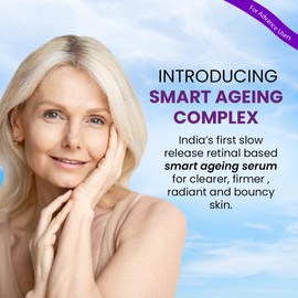 TRUTH & BEAUTY Advanced Smart Ageing Serum: Potent Retinol, Bakuchiol, and Ginseng Extract for Fine Lines, Wrinkles, and Deep Hydration – 30 ML, Ideal for All Skin Types. Smart Ageing Complex