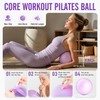 Pilates Ring Kit with Exercise Ball and Resistance Bands, Home