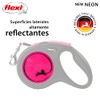 FLEXI Correa Neón Rosa Mediana Cinta