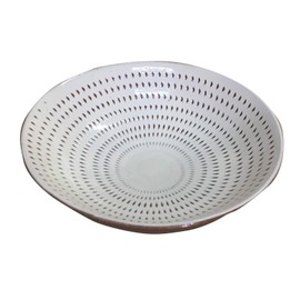 Yamashita Kogei 45025590 Medium Bowl, Tobi, Diameter 6.3 x Height 2.0 inches (16 x 5 cm), Koishihara Ware Serving Bowl