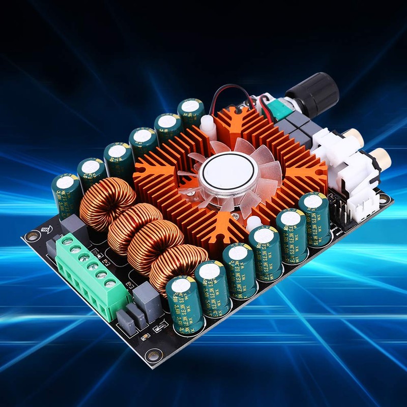 Fafeicy Power Amplifier Board, TDA7498E 160Wx2 2.0HIFI Stereo Support for