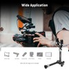NEEWER 9.8"/25cm Magic Arm with Super Clamp & Cleaning Cloth,