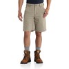 Carhartt Men's Relaxed 10" Rigby Dungaree Short, Tan, W34