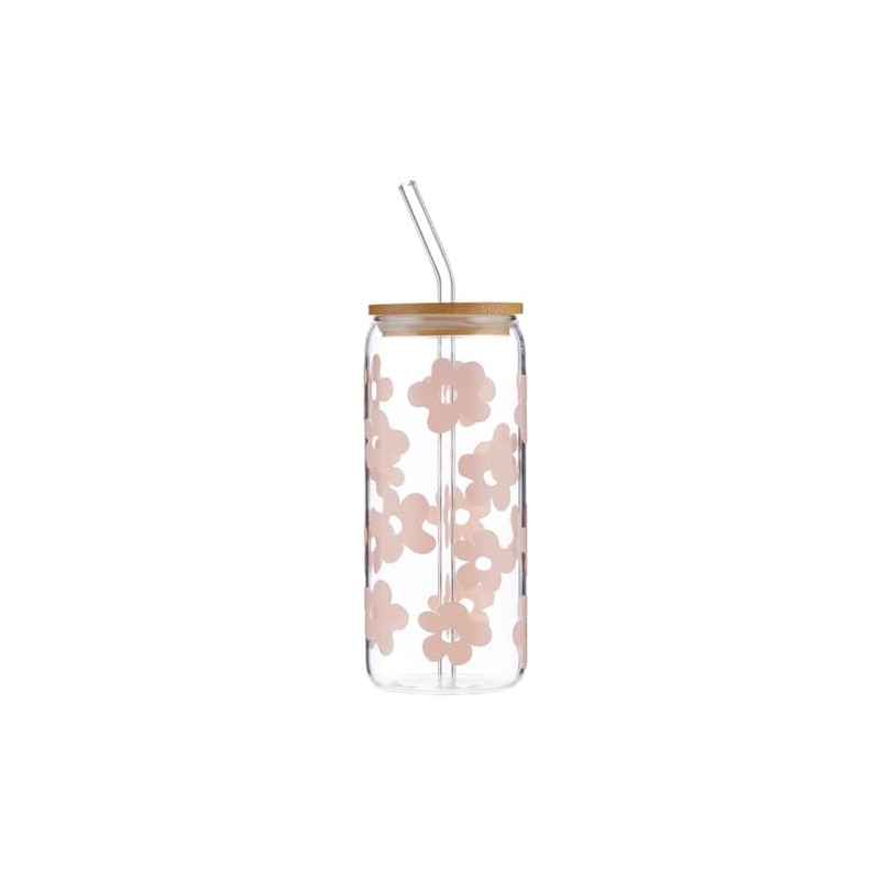 Santa Barbara Design Studio Cold Brew Glass Tumbler with Lid