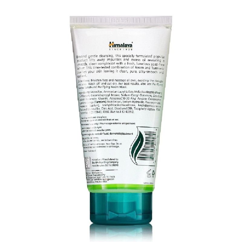 Himalaya Purifying Neem Face Wash, Normal to Oily Skin, 5.07