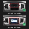BRMYL Center Console Panel Decals for 2006 2007 2008 Dodge