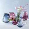 Villeroy und Boch Jolie Bleue Vase, 9,4 cm, Kristallglas, Blau