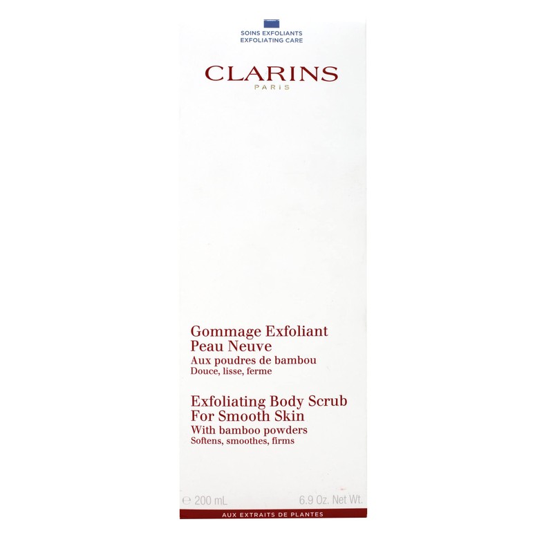 Clarins 200ml Exfoliating Body Scrub for Smooth Skin (with bamboo
