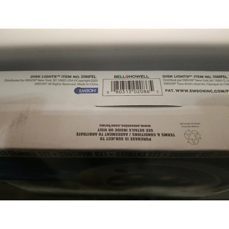 Bell and Howell 6-Pack Disk Lights 8-Lumen 0.2-W. Stainless Steel