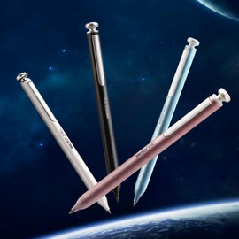 WRITECH Gel Pens Fine Point: Premium Metal Barrel Retractable 0.7mm Black Ink Pen 2ct with 2 Refills No Smear & Bleed Quick Dry Smooth Writing Silent Click Luxury Up-Gel