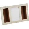Maruwa Boeki 400893702 Double Box Frame, Vertical Off-White, 10.1 x