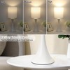Seaside village Modern Table Lamps, 3 Way Touch Control Table