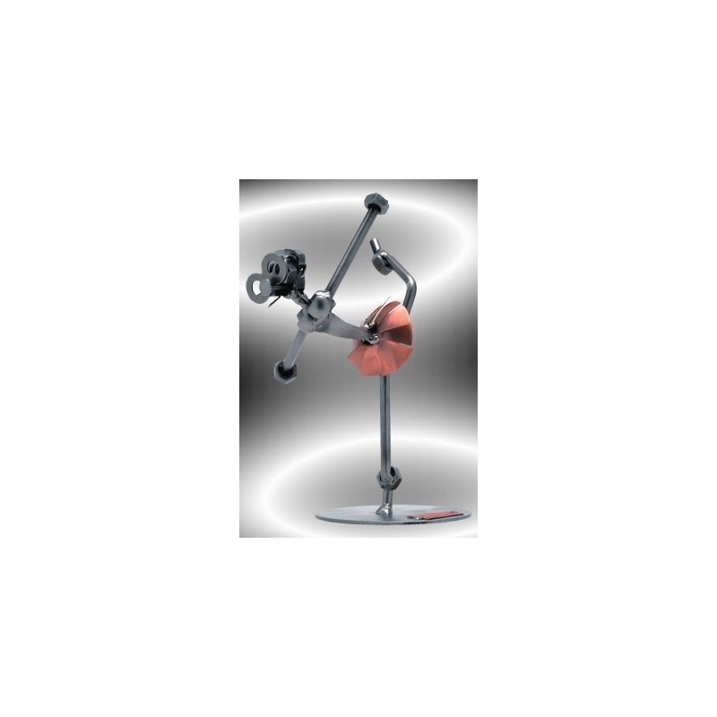 STEEMO Screw Man Ballerina Ballet Gift Metal Art Decoration 9