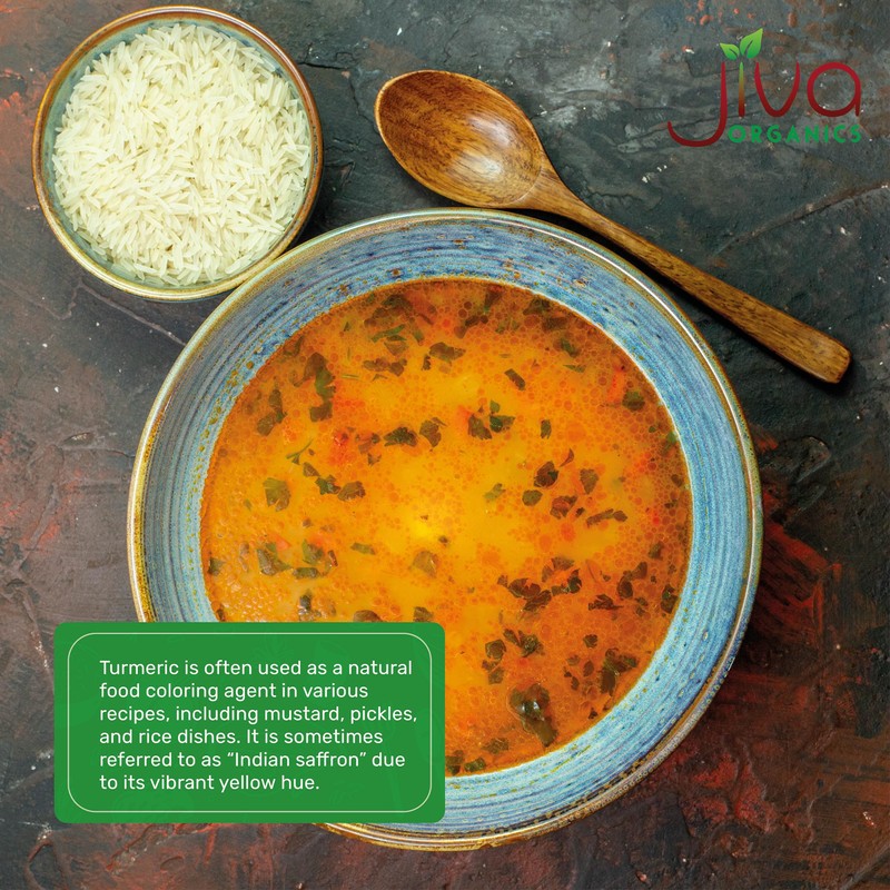 Jiva Organic Turmeric Powder 7 oz - Packaged in Resealable