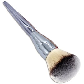 Foundation Brush for Daily Makeup, Jaasuee Large Face Powder Brush Flat Arched Premium Durable Kabuki Makeup Brush Perfect For Buffing,Stippling,Blending Liquid and Cream