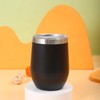 SZKKQKJ Stainless Steel Double Walled Heat Resistant Mate Tea Cup
