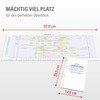 Yohmoe Employee Holiday Planner 2026 Foldable, Folded Format 975 x