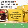 DankeDir! Known Drunk Sign with Saying - Funny Gift for