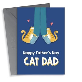 Cute Father’s Day Card - Ginger Cat - From The Cat