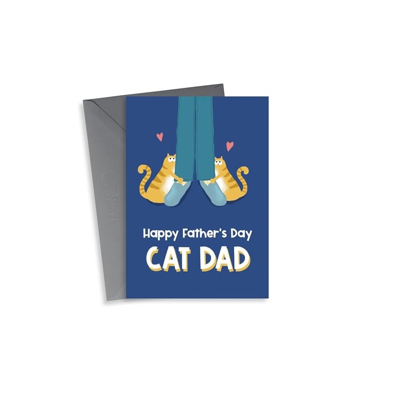 Cute Father’s Day Card - Ginger Cat - From The